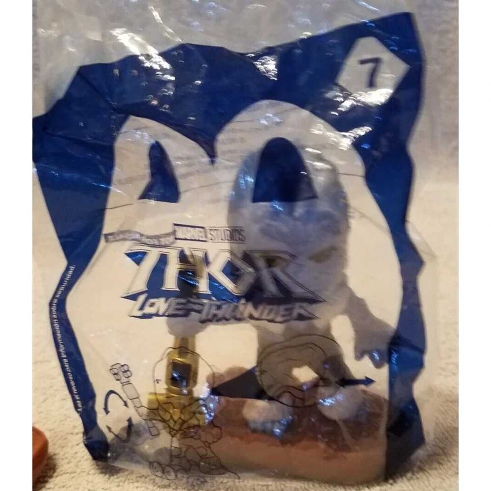 Marvel Thor Love‎ And Thunder McDonalds 2022 Happy Meal Toys Lot 2